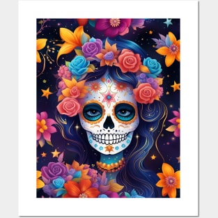 Colorful Catrina Posters and Art